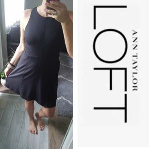LOFT BLACK DRESS
